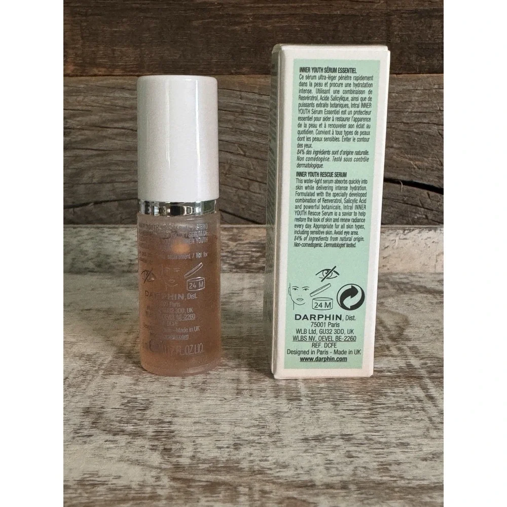 Darphin Intral‎ Youth Rescue Serum – 5 ml Travel Size | NEW | MSRP $24